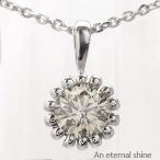 大粒 一粒ダイヤモンド ネックレス ペンダント ソリティア ダイヤ 0.3ct 一粒 k18ゴールド 18金 レディース