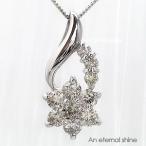 ダイヤモンドネックレス プラチナ900 pt900 ダイヤ 0.5ct テンダイヤモンド レディース ジュエリー アクセサリー
