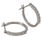 Yahoo! Yahoo!ショッピング(ヤフー ショッピング)ピアス フープピアス ダイヤモンド 0.2ct エタニティピアス プラチナ プラチナ900 pt900