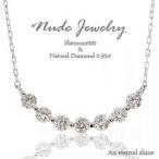 ダイヤモンド ラインネックレス ペンダント プラチナ900 pt900 ダイヤ 0.5ct レディース ジュエリー アクセサリー