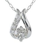 Yahoo! Yahoo!ショッピング(ヤフー ショッピング)pt900 ネックレス ダイヤモンド 0.2ct プラチナ900 ペンダント レディース ジュエリー アクセサリー