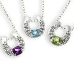 プラチナ900 pt900 ネックレス 馬蹄 ホースシュー ダイヤモンド 誕生石 ペンダント レディース ジュエリー アクセサリー クリスマス プレゼント ギフト