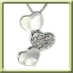 Yahoo! Yahoo!ショッピング(ヤフー ショッピング)ハートモチーフ ダイヤモンドネックレス ペンダント 0.04ct プラチナ900 pt900 レディース ジュエリー アクセサリー