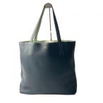 ショッピングHERMES 美品 エルメス HERMES レディース ドゥブルセンス 36 シエル パールグレー トートバッグ ??Q刻印 肩がけ