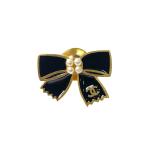 美品 シャネル CHANEL レディース ブローチ リボン 02A