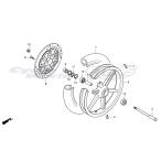 90652-NF4-000�@�T�[�N���b�v,IN 35MM�@HRC �z���_���[�V���O