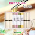 愛媛県五色そうめんの老舗 手延べ五色そうめん 詰合せ  50ｇ36束 五色 合計1800g 五色そうめん株式会社 送料無料【 お中元 うどん 素麺 ギフト グルメ】 【お歳