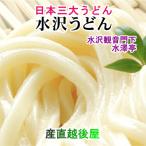 お歳暮 麺類 うどん 水沢うどん 送料無料 上州水澤観世音門前 水澤亭 水沢うどん 半生うどん260g2束 めん汁付