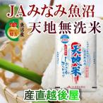 お米 5kｇ 29年産 コシヒカリ 無洗米 魚沼産 新潟県 南魚沼 JAしおざわ農協 特A地区 天地米 真空パック