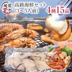 海鮮 セット 4種 15品 (約3-5人前) ホ