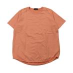 2308F-233 メンズ NANO UNIVERSE ナノユニバース オレンジ 半袖Tシャツ M 無地【送料一律！800円】
