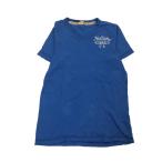 2404F-043 メンズ HOLLISTER ホリスター ブルー 半袖Tシャツ M 【送料一律！800円】