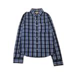 2410F-272 メンズ HOLLISTER ホリスター ネイビー シャツ S 【送料一律！800円】