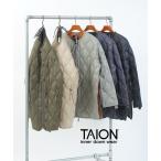 ショッピングタイ タイオン ミリタリー M65 ライナーWジップ ダウンジャケット TAION 2025秋冬新作 レディース 国内正規品