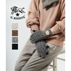 ショッピングイルビゾンテ イルビゾンテ ニットグローブ IL BISONTE レディース メンズ 国内正規品 メール便可能5