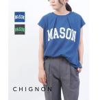 シニヨン タックフレンチ ロゴTee CHIGNON レディース 国内正規品 爆買