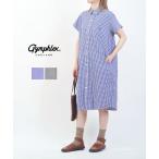 ジムフレックス レギュラーカラーシャツドレス Gymphlex 2025春夏新作 レディース 国内正規品