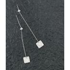 Yahoo! Yahoo!ショッピング(ヤフー ショッピング)ナガエプリュス シルバーピアス スクエアピアス TIN BREATH Pierced earring 10×10mm Nagae+ レディース 国内正規品