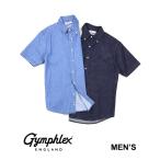 ショッピングジムフレックス ジムフレックス シャツ ボタンダウンシャツ デニムシャツ Gymphlex メンズ 国内正規品