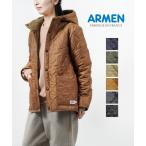 ショッピングARMEN アーメン リバーシブル フーデッド キルティングジャケット ARMEN レディース 国内正規品