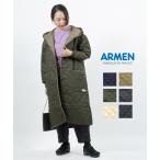 アーメン キルティングコート フードコート ARMEN レディース 国内正規品