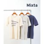 ミクスタ I HOPE SS CREWNECK T-SHIRTS Mixta 2025春夏新作 レディース メンズ 国内正規品