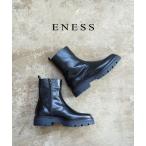 エネス インサイドジッパーアンクルブーツ eness 2025秋冬新作 レディース 国内正規品