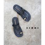 レメ フラットサンダル REMME 2025春夏新作 レディース 国内正規品