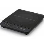 IH調理器 アイリスオーヤマ IHクッキングヒーター IHK-T37-B [IHコンロ 1400W ブラック]