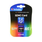 ショッピングマイクロsdカード マイクロSDカード 三菱化学メディア Verbatim SD/microSDカード SDHC16GJVB2 [SDHC Card 16GB Class 10]