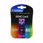 マイクロSDカード 三菱化学メディア Verbatim SD/microSDカード SDHC32GJVB2 [SDHC Card 32GB Class 10]