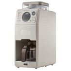 全自動 コーヒーメーカー ラドンナ K-CM9-GE [Toffy 全自動ミル付カスタムドリップコーヒーメーカー グレージュ]