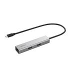 ドッキングステーション バッファロー（サプライ） LUD-U3-CU301SV [USB-Cドッキングステーション 5ポート PD非対応 シルバー]