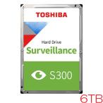 HDD Toshiba (HDD) S300A06-HDWT860UZSVA [6TB мониторинг камера предназначенный HDD S300 3.5",SATA 6G,5400 rpm,bafa256MB,SMR]