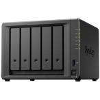 NAS Synology DS1525+ [DiskStation 5ベイ NAS 4コアAMD Ryzen V1500B 8GBメモリ 2.5GbEｘ2 ネットワーク拡張 SATA対応]