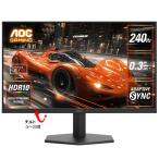 液晶ディスプレイ AOC 27G11ZE2/11 [27型ゲーミング液晶ディスプレイ/1920×1080/HDMI、DisplayPort/ブラック/240Hz]