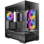 PC кейс ANTEC Micro-ATX mini tower кейс Constellation C2M ARGB 3×ARGB вентилятор установка черный 