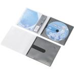 CD/DVDケース エレコム CCD-DPC30BK [CD/DVD用スリム収納ソフトケース/1枚収納/30個/ブラック]