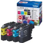 インクカートリッジ ブラザー LC111-4PK [純正インクカートリッジ お徳用4色パック]