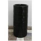 陶器製の傘立て　黒　(#01193B)　５．０kg