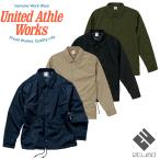 United Athle Works ユナイテッドアスレワークス T/Cコーチジャケット(裏地付) 7448-01 XS〜XL