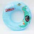 ショッピングうきわ 浮き輪　浮輪　うきわ　子供　キッズ　海　ビーチ　プール　水遊び　川　恐竜　ダイナソー　ティラノサウルス　60 70 80 90