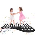 SANMERSEN ピアノミュージックマット ピアノ おもちゃ キーボードプレイマット 「無料プレゼント-圧縮バッグ」音