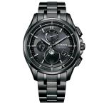 シチズン アテッサ BY1006-62E 腕時計 メンズ CITIZEN ATTESA ムーンフェイズ ブラックチタンシリーズ メタルブレス