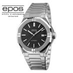 エポス スポーティブ 3506BK 腕時計 メンズ 自動巻 epos Sportive ダイバーズウォッチ メタルブレス
