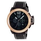 ワケあり アウトレット 70%OFF! JET SET SAN REMO ジェットセット 腕時計 J6190R-267 クロノグラフ ゴールド レザーストラップ ブラック系