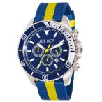 ワケあり アウトレット 70%OFF! JET SET ジェットセット 腕時計 J21203-14 SPEEDWAY クロノグラフ ブルー系