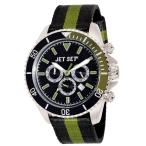 ワケあり アウトレット 70%OFF! ジェットセット J21203-16 SPEEDWAY クロノグラフ 腕時計 メンズ JET SET クロノグラフ オリーブ系
