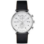 ユンハンス フォーム C 041 4771 00 腕時計 クロノスコープ メンズ JUNGHANS FORM C 041/4771.00 クオーツ アナログ クロノグラフ 革ベルト
