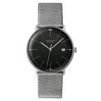 ユンハンス マックスビル 027 4701 02M 腕時計 自動巻 メンズ JUNGHANS Max Bill Automatic 027/4701.02M サファイアクリスタル ブラック系